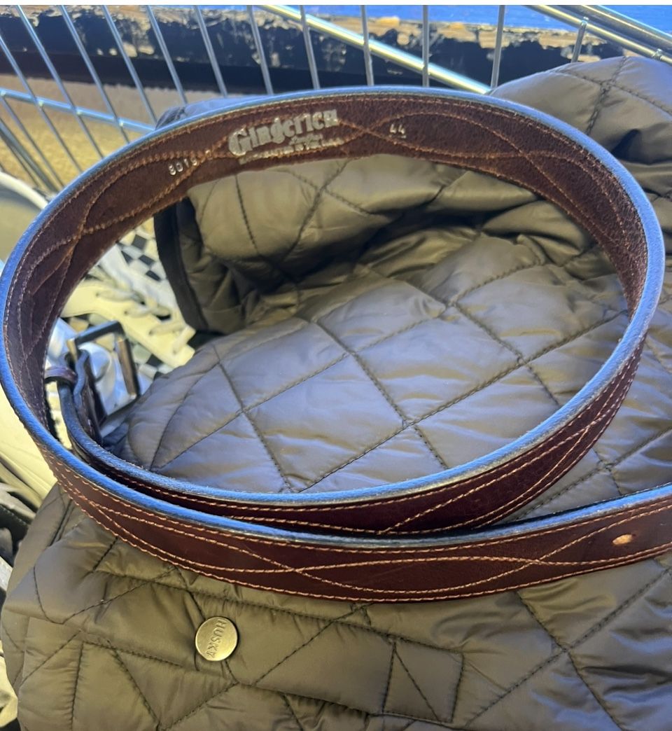 Gingerich Leather Belt 