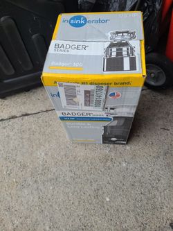 InSinkErator Badger 100 1/3 HP Garbage Disposal