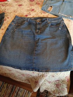 SONOMA denim skirt