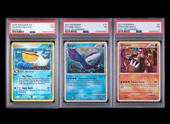 PSA 1 Pokemon card lot