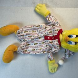 Looney Tunes Tweety Bird Hanging Plush Doll
