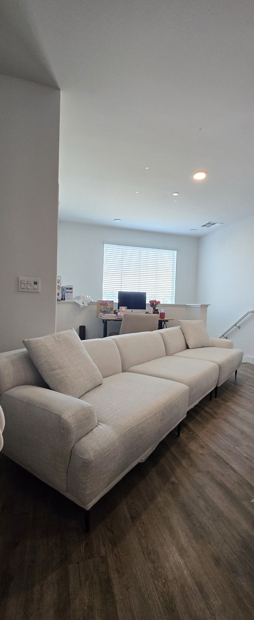 Kenai Pearl Living Spaces Couch