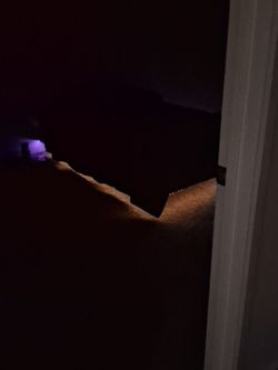 Full Size Mattress And LED Lit Frame
