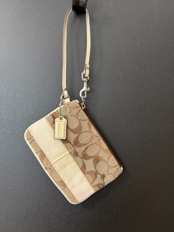 Vintage coach wristlet