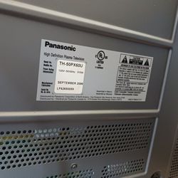 50in Panasonic 