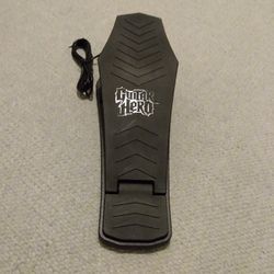 GUITAR HERO REDOCTANE DRUM KICK FOOT PETAL BOX CABLE BY ACTIVISION 