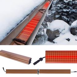 New 24ft Electric Gutter Heater for Roof,Prevent Ice Dams for Roofs and Gutters