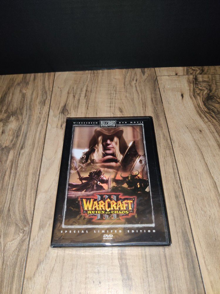 WarCraft III 3 Reign of Chaos DVD Movie 2002 Special Limited Edition Widescreen