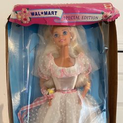 Country Bride Barbie (1994 Walmart Special Edition)– New, Still Boxed (Box Damaged)