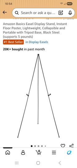 Easel Display Stand Collapsible