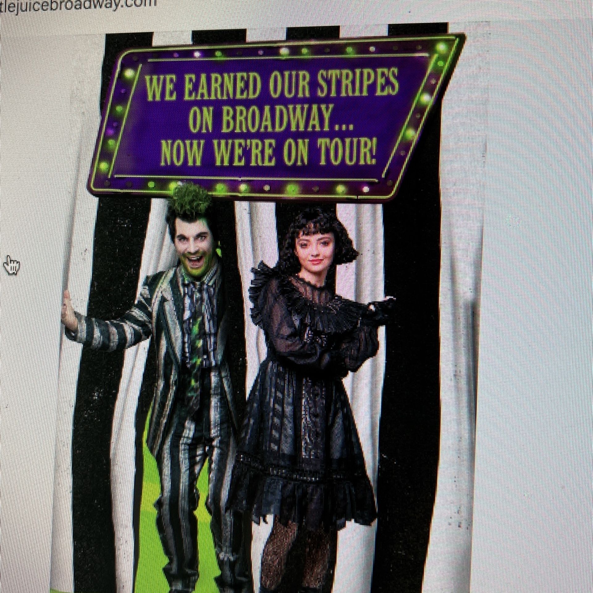 4 Beetlejuice Tickets Together April 2