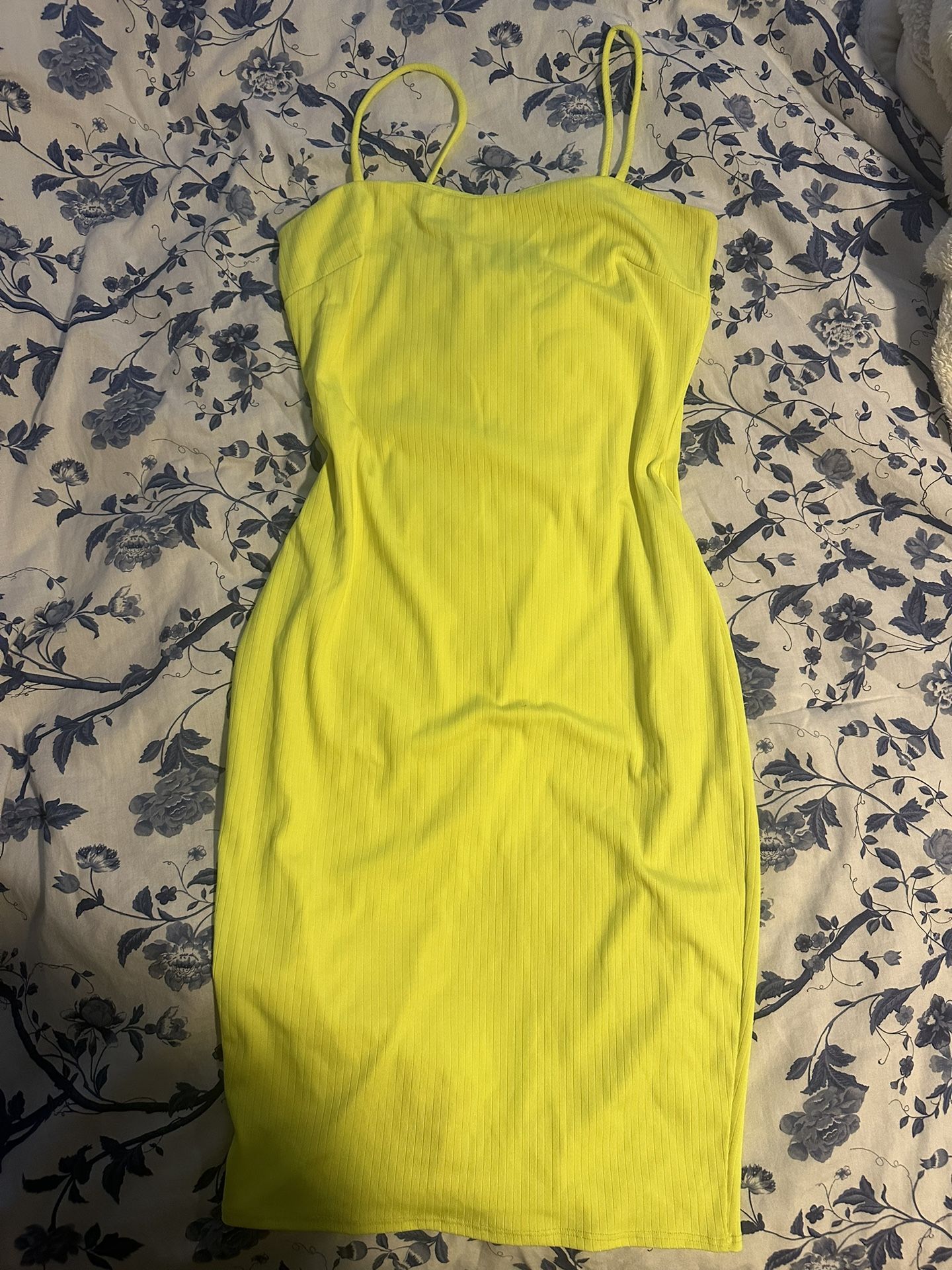 Neon Yellow Dress