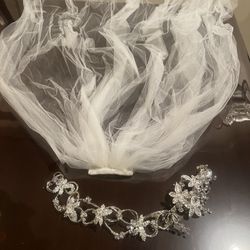 Tiara And Veil
