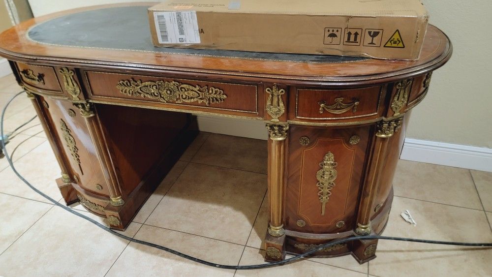 Solid Vintage Red Oak Desk $650 OBO