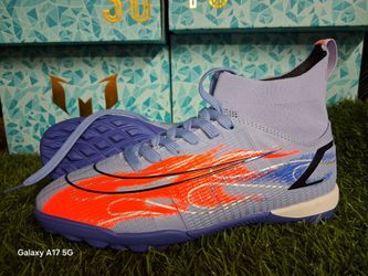 Turf soccer cleats us size 8