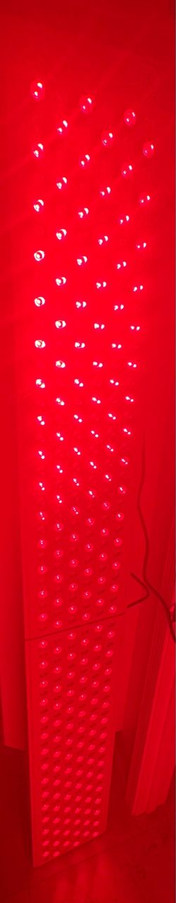 Red/infrared light panel