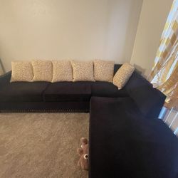 Black Sectional