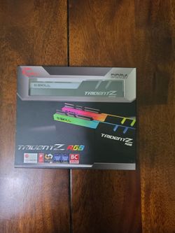 TridentZ rgb DDR4 2x8gb ram