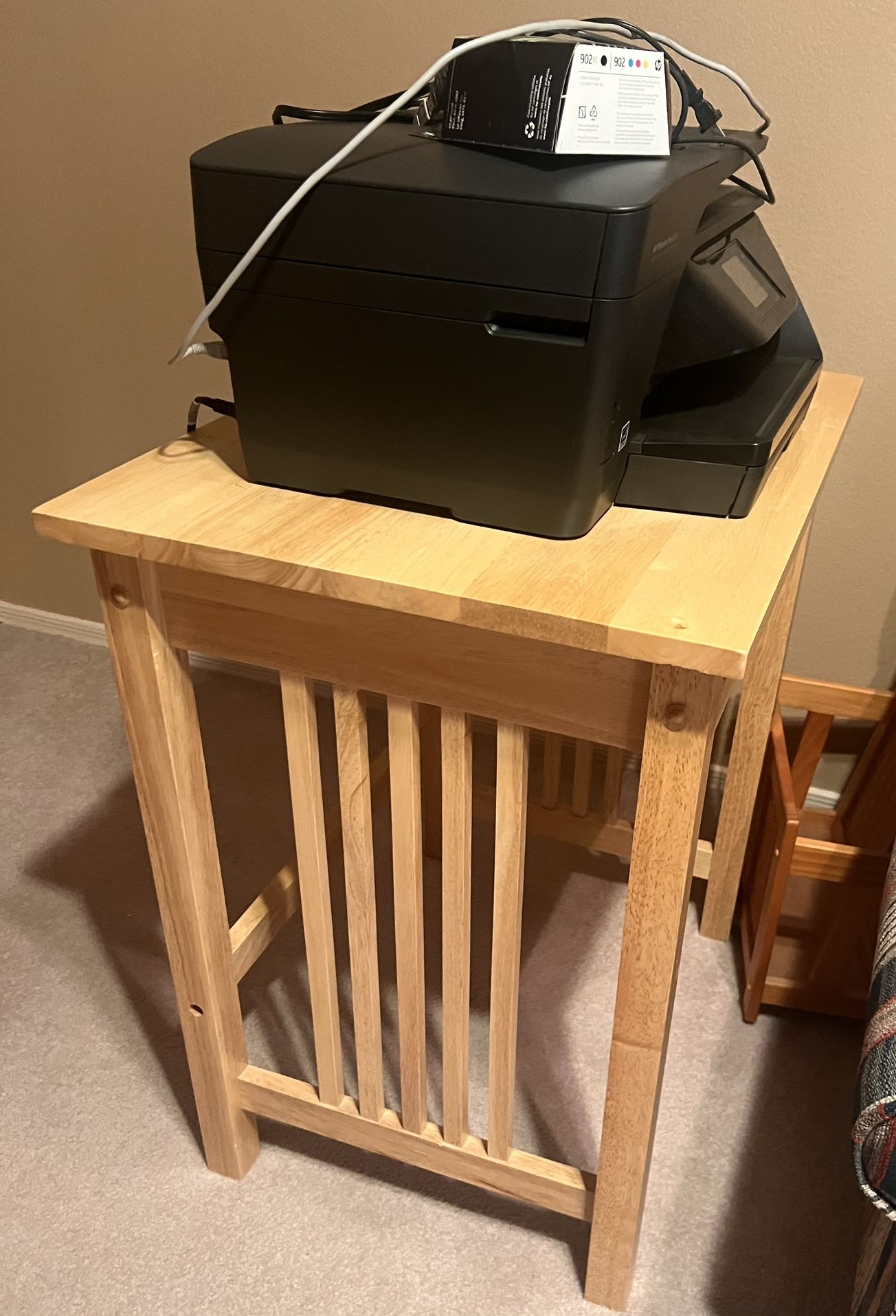 Printer And Printer Desk