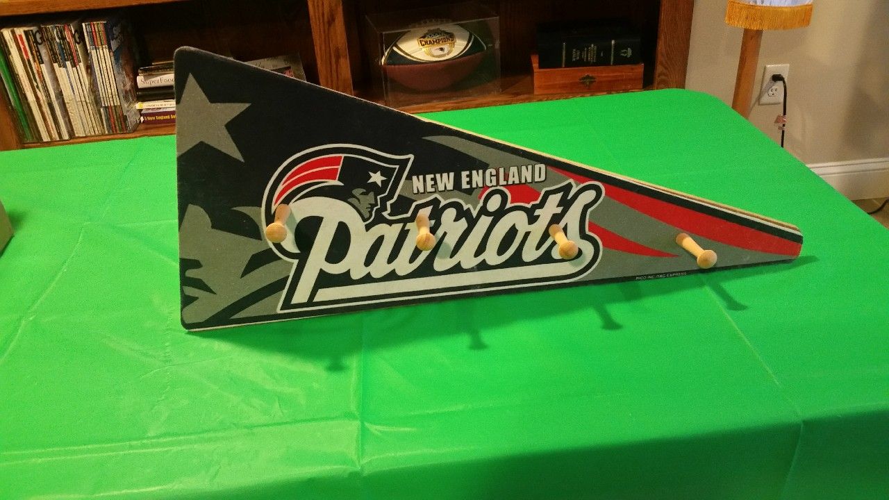 Patriots Coat Rack