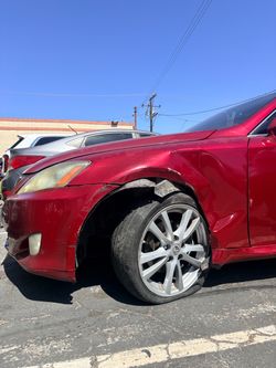 Red Lexus IS 250