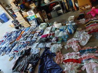 Baby clothes,  Office Chair &Ottoman,  Juicer, Kitchen Items,  Solid Wood Bar,  HP MONITOR 