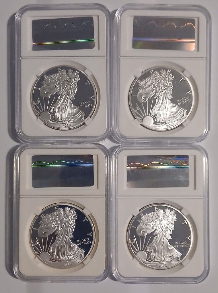 Limited Edition "Liberty Silver Dollars"2023" (Qty:4)