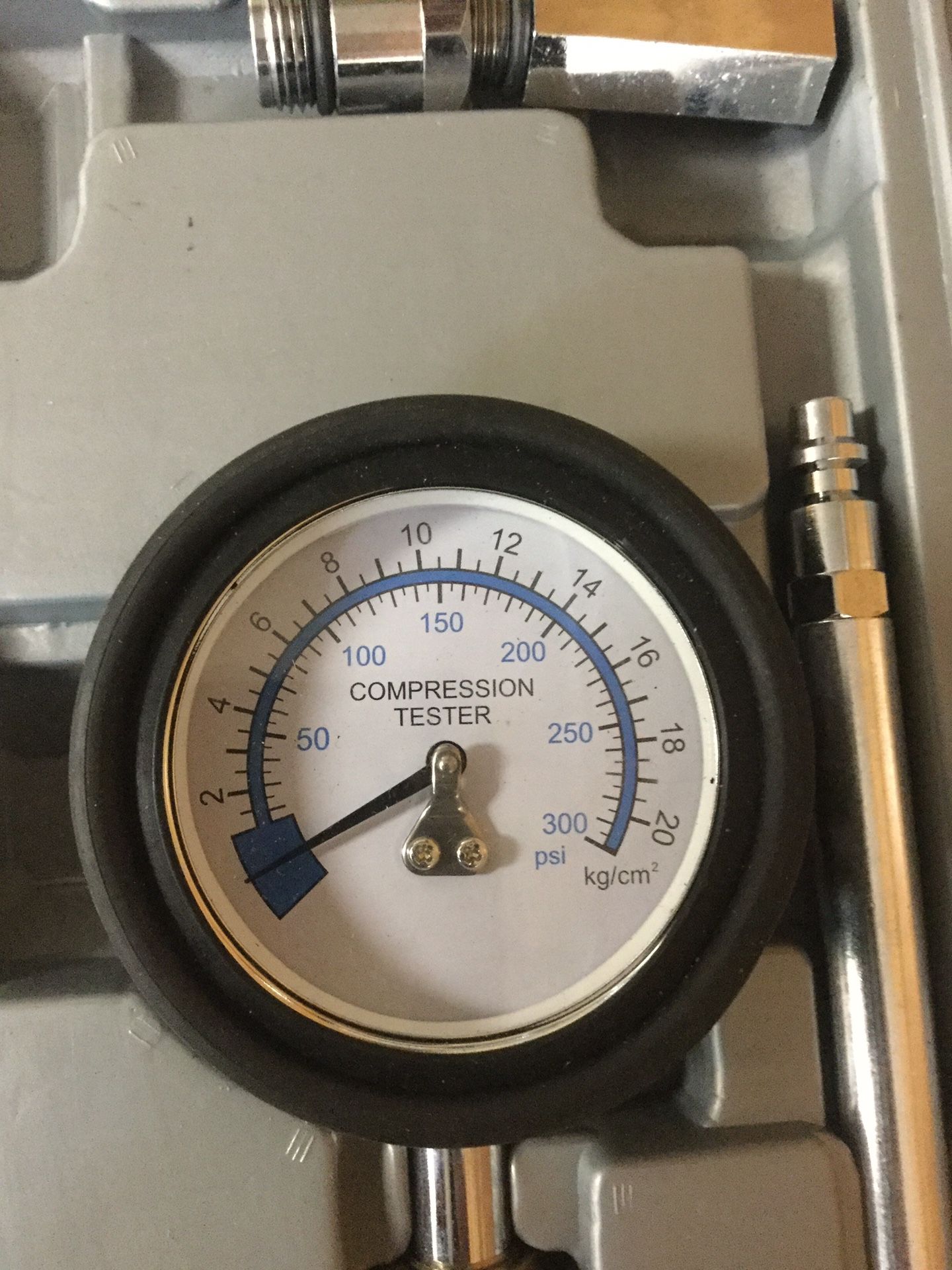 Harbor freight compression tester kit in gray case for Sale in Merritt