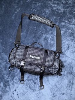 Black Supreme Mini Duffle Bag