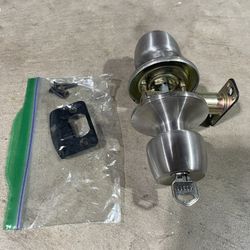 Silver Nickel Door Knob