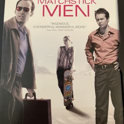 MATCHSTICK MEN Widescreen Edition (DVD-2003) Nicolas Cage + Alison Lohman!