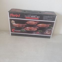 PARINI 4PC MELAMINE RAMEN BOWL SET