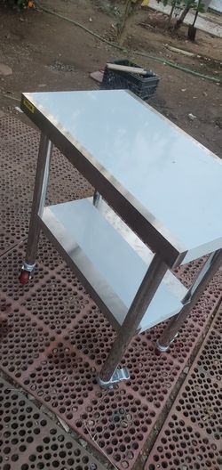 Stain Steel Table 30x15