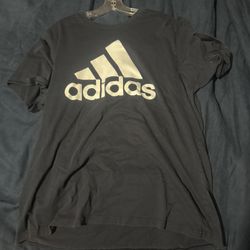 Navy Blue Adidas Shirt XL