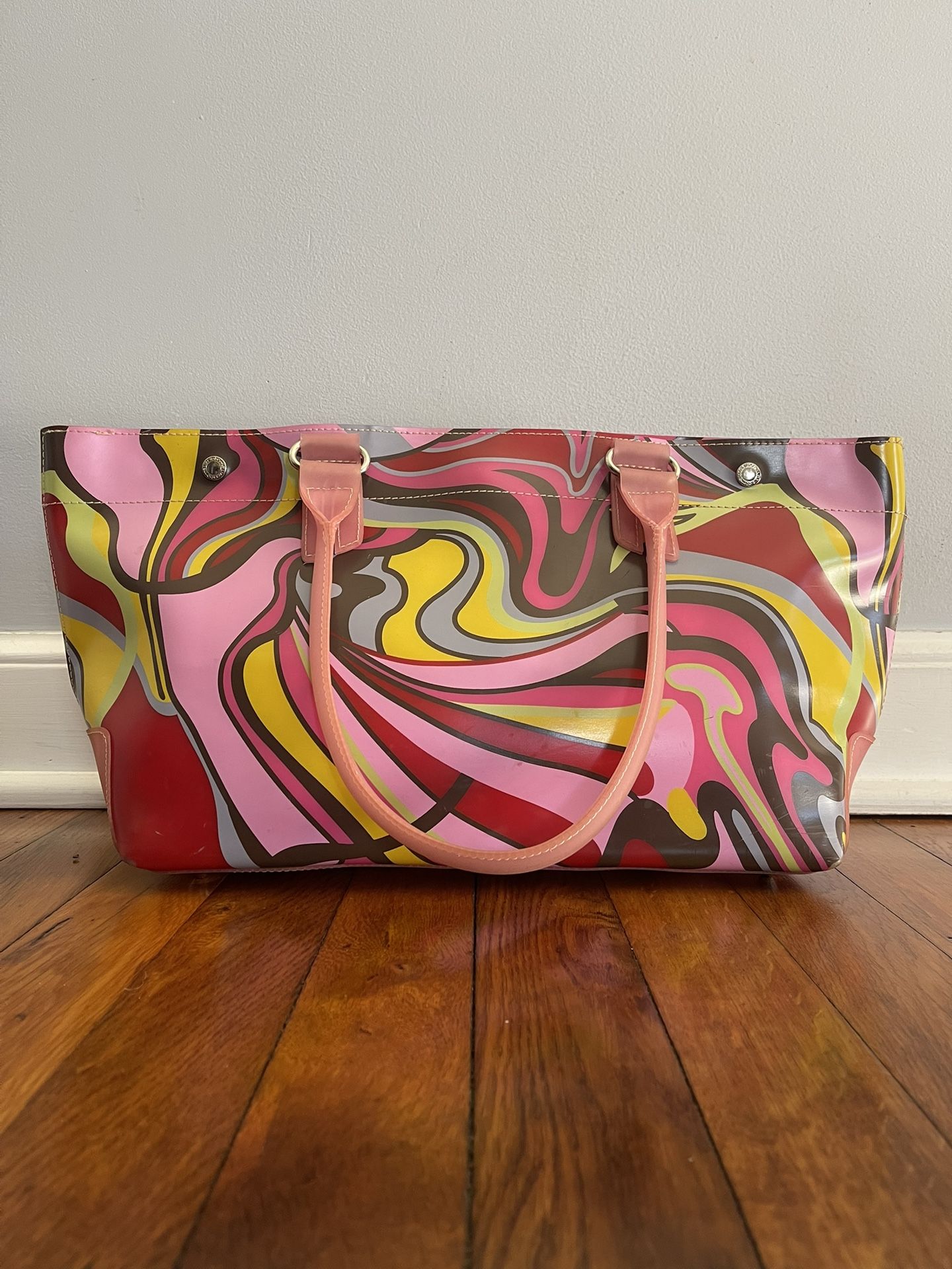 Beautiful Liz Claiborne Vinyl Tote