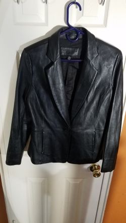 2 Black Leather Jackets
