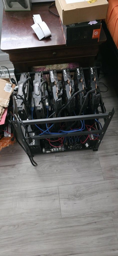 12 Rx 580 8gb Mining Rig