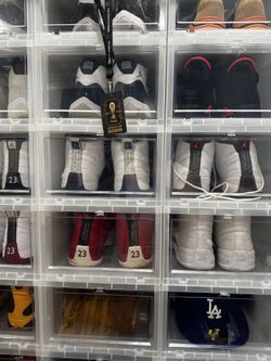 Drop front boxes