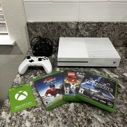 Xbox one s with controller
