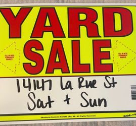 Yard Sale!!!!