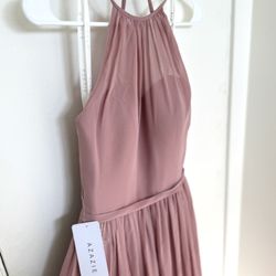 Brand New - Elegant A-line Flowing Chiffon Azazie Dress - Bridesmaids - XS/S