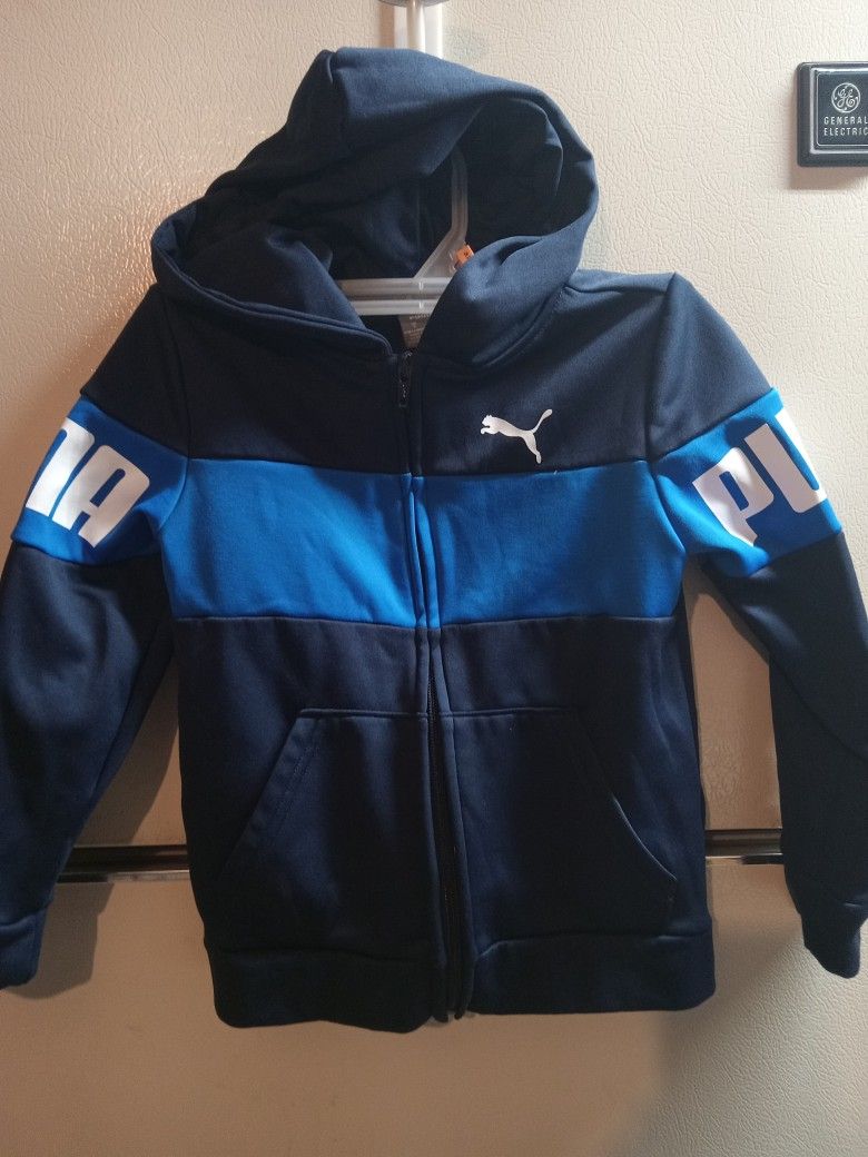 Puma Brand Hoody Kids Sz 5