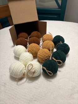 Christmas Boho/ Neutral Ornaments