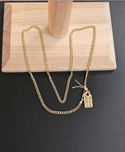10k gold necklace 16 inch