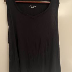 Ava & Viv black tank top