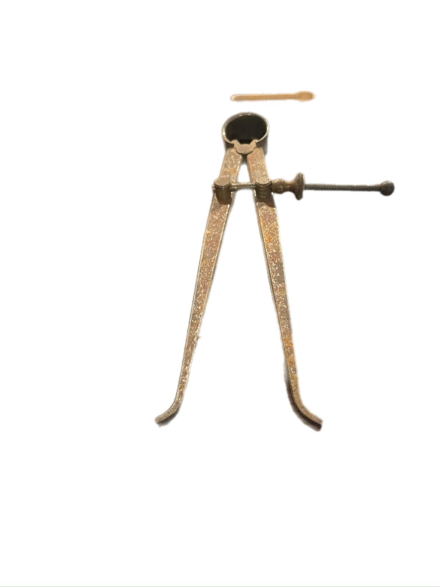 Vintage Metal Spring Divider Compass Caliper Drafting Tool