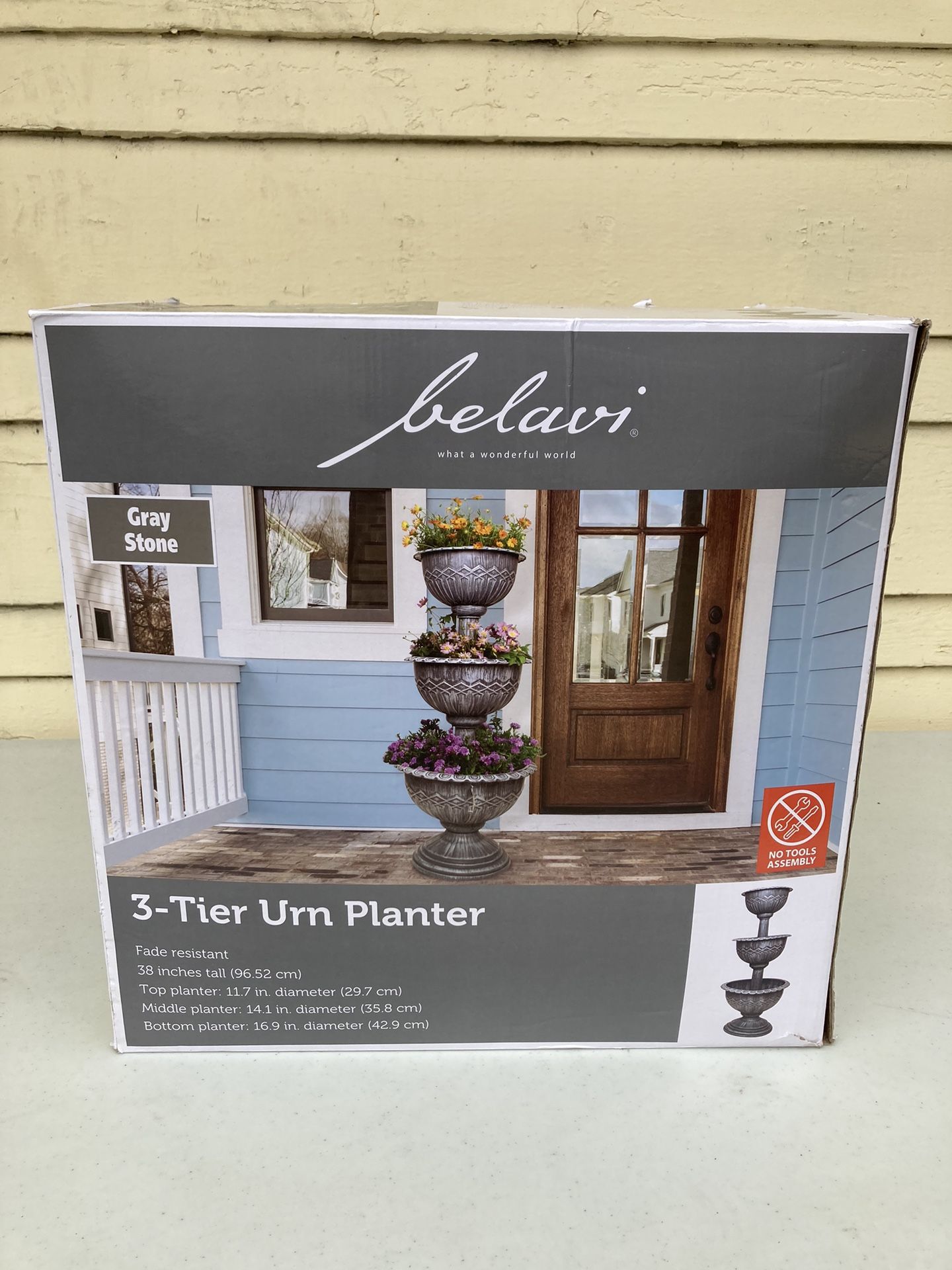 3 Tier Urn Planter