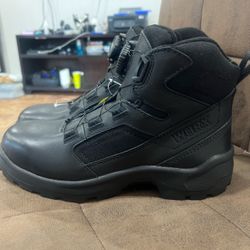 Worx size 11M Black Work Boots with Boa Closure