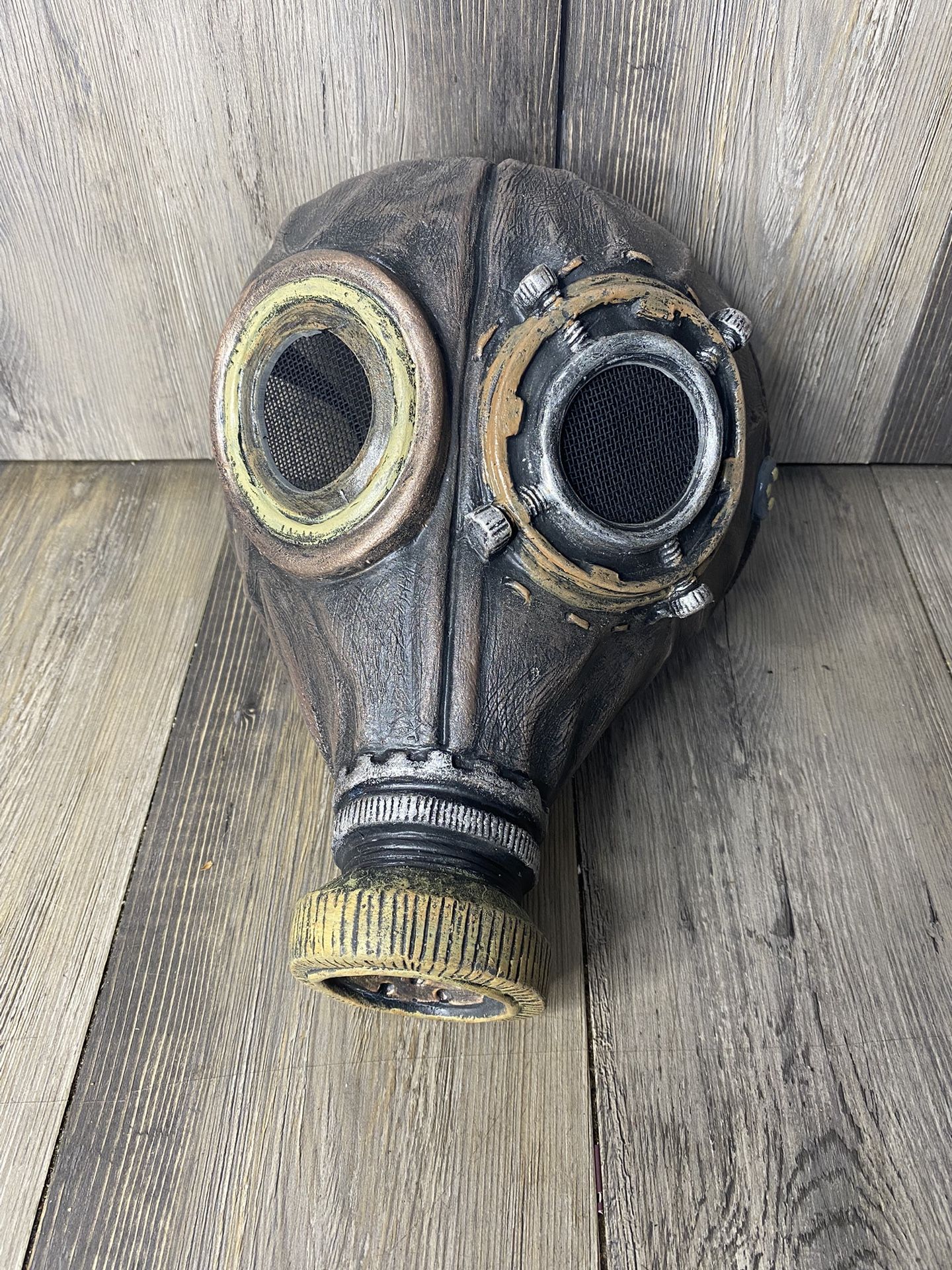 Wasted Gas Adult Adult Mask Rubber Halloween Cosplay Steampunk Wasteland Costume