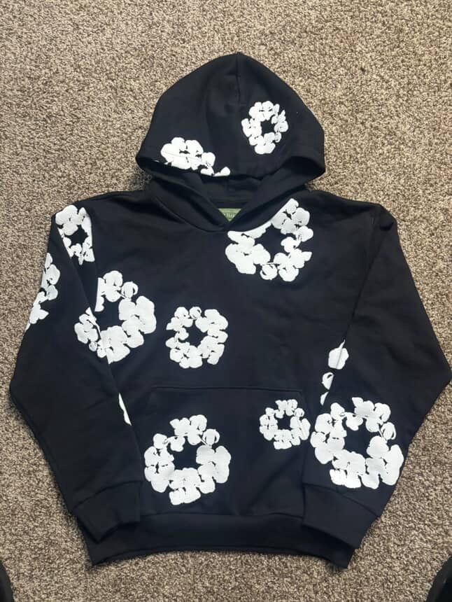 Denim Tears The Cotton Wreath Sweatshirt 'Black'